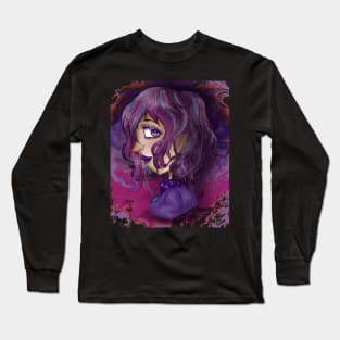 Psychedelic Purpleness Long Sleeve T-Shirt